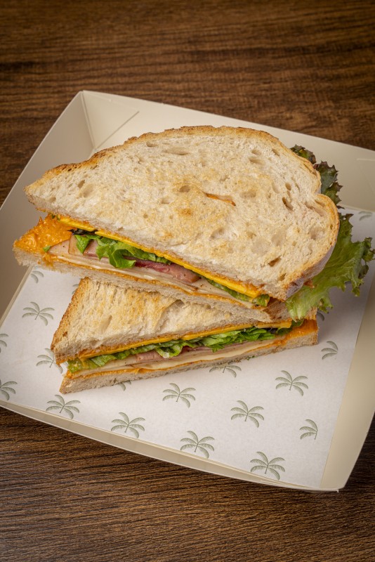 Turkey and Cheese Sandwich