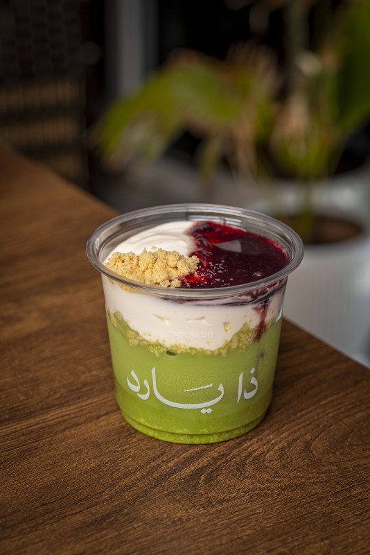 Cheesecake matcha