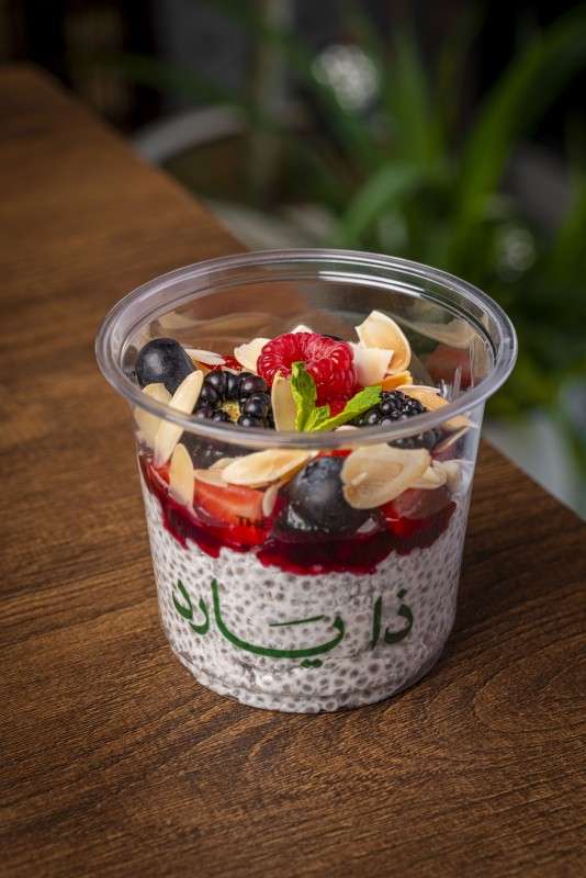 Chia pudding 