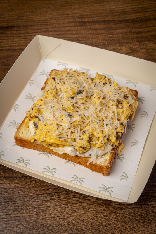 Mushroom Truffle Toast